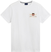 Archive Shield Embroidery T-Shirt - White